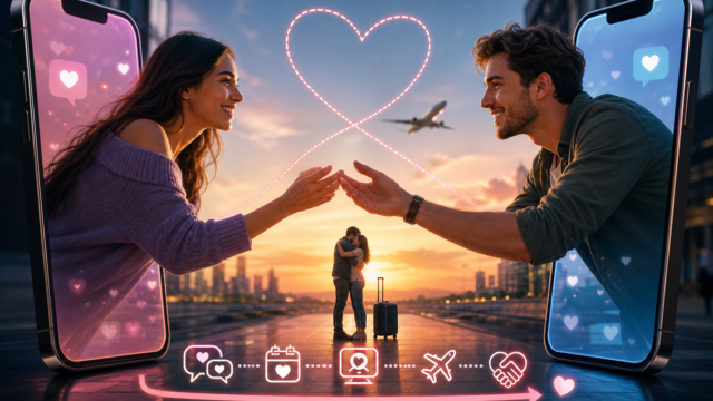 Como Transformar um Namoro Virtual em um Relacionamento Presencial